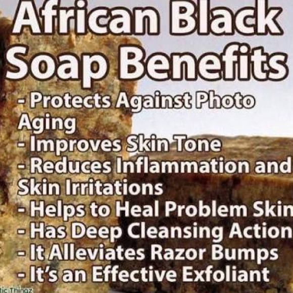 Black Soap All Purpose Cleanser/Body Wash/Shampoo - Picture 8 of 11